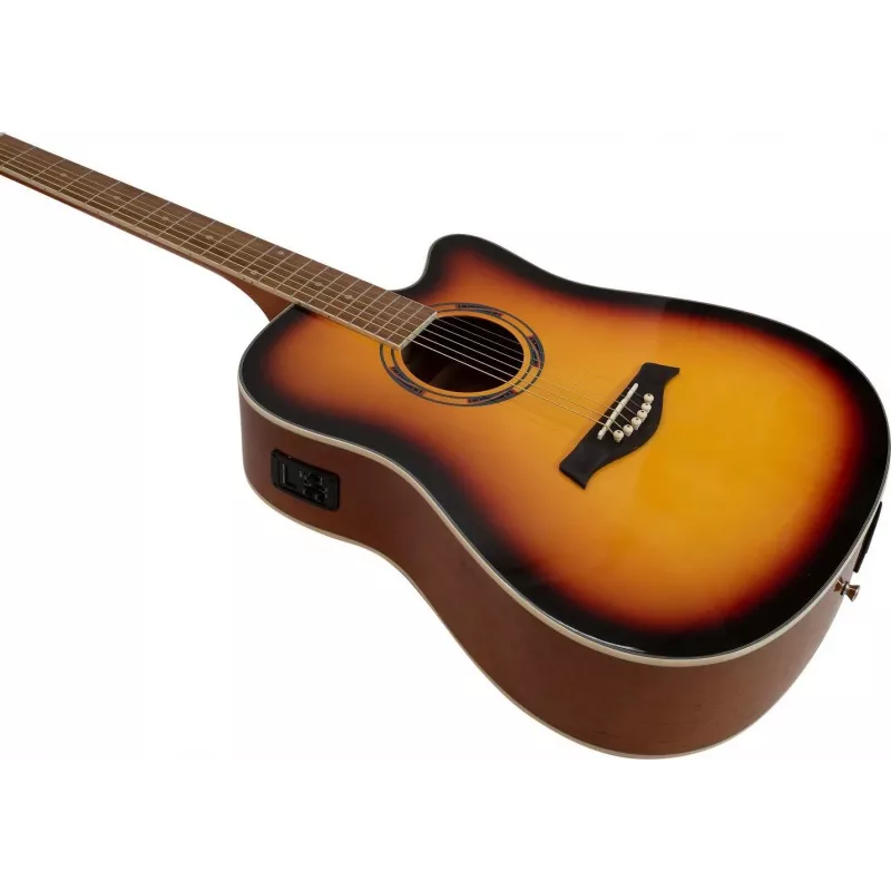 DIMAVERY DR-520 Dreadnought akustinė gitara, Sunburst 26231274
