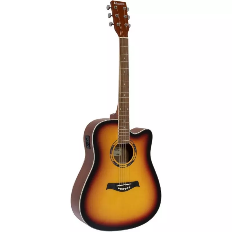 DIMAVERY DR-520 Dreadnought akustinė gitara, Sunburst 26231274