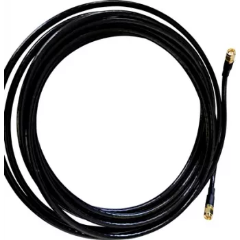Wittenberg Antennen 10 m antenos kabelis SMA male į SMA male 50 omų mažo slopinimo koaksialinis juodas 103484
