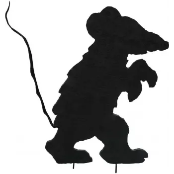EUROPALMS Silhouette Maus, 56cm 83505004