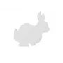 EUROPALMS Silhouette Hase, balta, 56cm (83505010)
