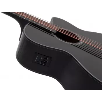 DIMAVERY AB-455 5 stygų akustinė bosinė gitara, juoda 26224015