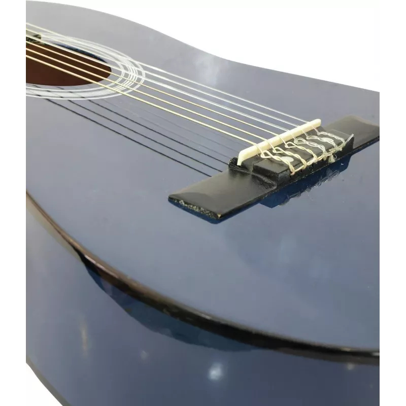Dimavery AC-303 klasikinė gitara 1/2 dydžio, mėlyna, 535 mm menzūra, skirta pradedantiesiems