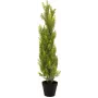 EUROPALMS Leyland Cypress dirbtinis augalas, 90cm, juodas vazonas 82606962