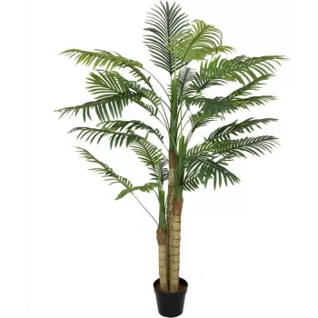 EUROPALMS Areca Palm, 3 kamienų, dirbtinis augalas, 150 cm 82509411