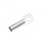 Cimco 187002 dalinai izoliuota gnybtų įvorė, 0,5 mm², balta, 100 vnt.