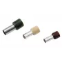 Cimco 187101 gnybtų įvorė 0,14 mm², dalinai izoliuota, ruda, 100 vnt.