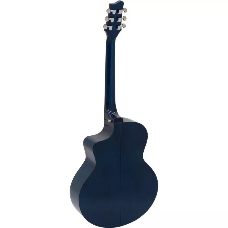 DIMAVERY STW-90 Vakarietiška gitara, Crystal Blue 26245083
