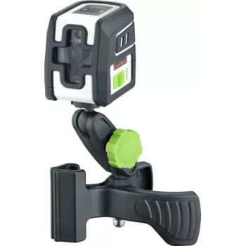 Laserliner SmartCross-Laser GX Set žalios spalvos kryžminio linijinio lazerio rinkinys su imtuvu ir trikoju 036.731E