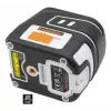 Laserliner SmartCross-Laser X kryžminio linijinio lazerio nivelyras, savaiminio išsilyginimo, nuotolis iki 10 m (036.735E)