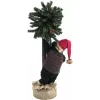 EUROPALMS Kalėdinis meškiukas su eglute, 105 cm 83314804