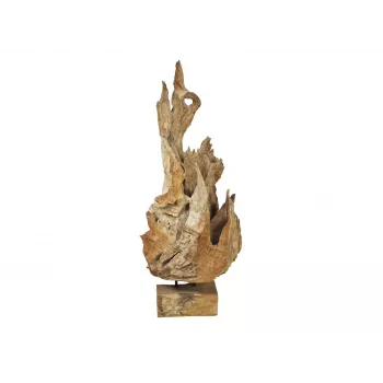 EUROPALMS Teak Root Sculpture Natural 160cm 83200185