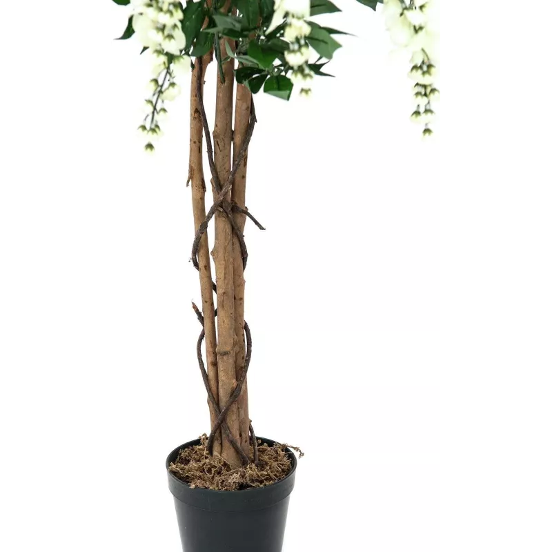 EUROPALMS Golden Rain Tree dirbtinis augalas, baltas, 150cm (82507105)