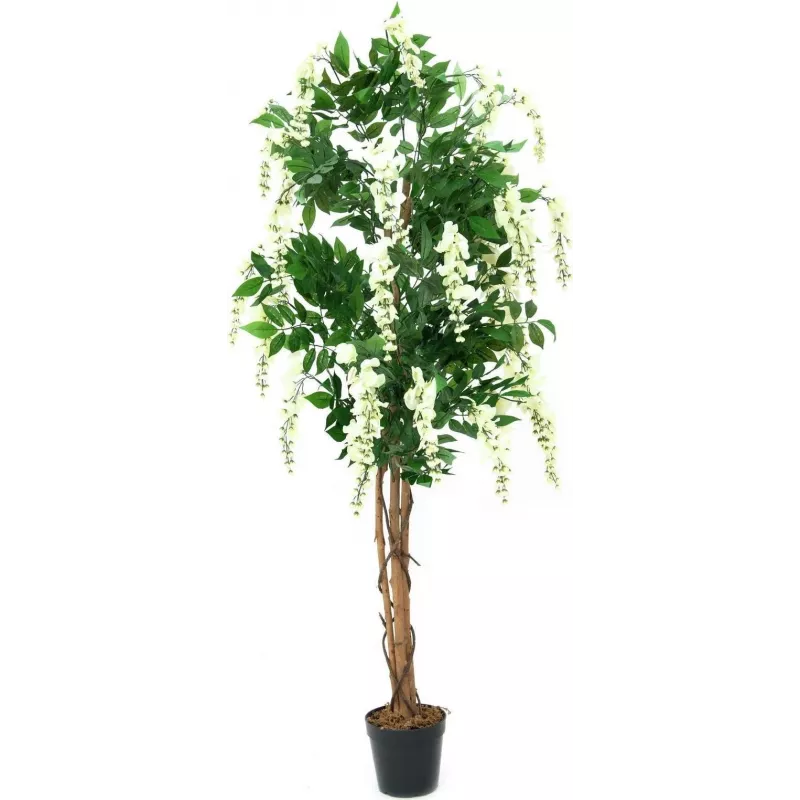 EUROPALMS Golden Rain Tree dirbtinis augalas, baltas, 150cm (82507105)