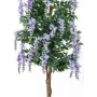 EUROPALMS dirbtinis pupmedis su violetinėmis gėlėmis, 180 cm, 82507136