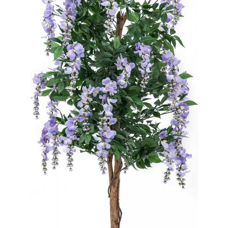 EUROPALMS dirbtinis pupmedis su violetinėmis gėlėmis, 180 cm, 82507136