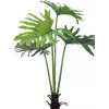 EUROPALMS Split-leaf Philodendron dirbtinis augalas, 120 cm 82600222