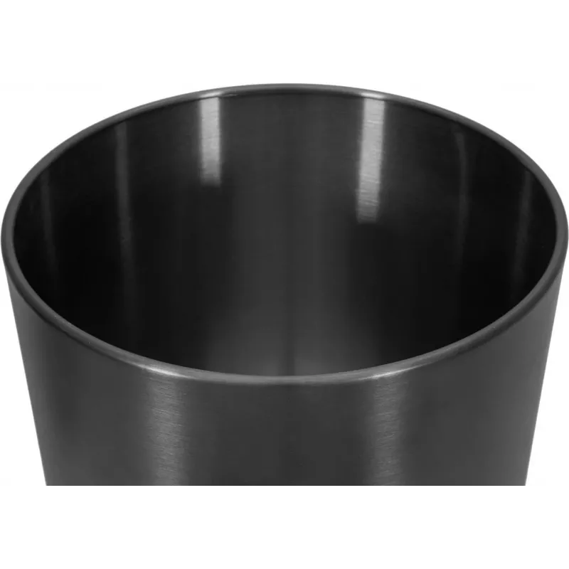 EUROPALMS STEELECHT-35 Nova nerūdijančio plieno vazonas, antracito spalvos, Ø35cm 83011397