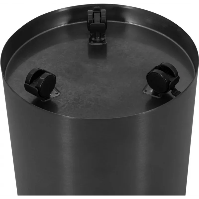 EUROPALMS STEELECHT-35 Nova nerūdijančio plieno vazonas, antracito spalvos, Ø35cm 83011397