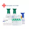 First Aid Only Quick+ Safe DIN EN 15154-4 pirmosios pagalbos vaistinėlė, mėlyna, tvirtinama prie sienos, ABS plastikas, DIN 13157 užpildas P-44026 00