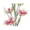 EUROPALMS dirbtinė magnolijos šakelė (EVA), balta-rožinė 82530587