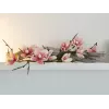 EUROPALMS dirbtinė magnolijos šakelė (EVA), balta-rožinė 82530587