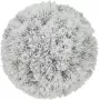 EUROPALMS Flocked Pine Cone Sphere 20cm 83500304