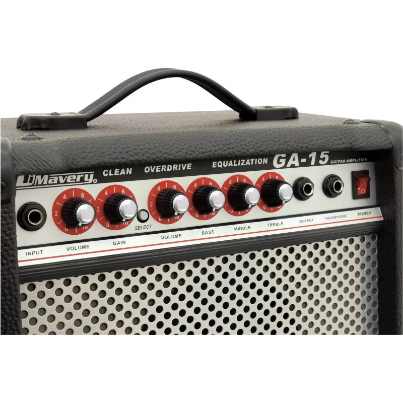 DIMAVERY GA-15 15W elektrinės gitaros stiprintuvas kombo (26360120)