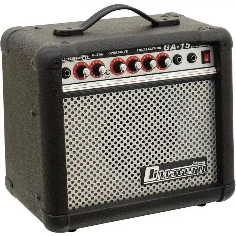 DIMAVERY GA-15 15W elektrinės gitaros stiprintuvas kombo (26360120)