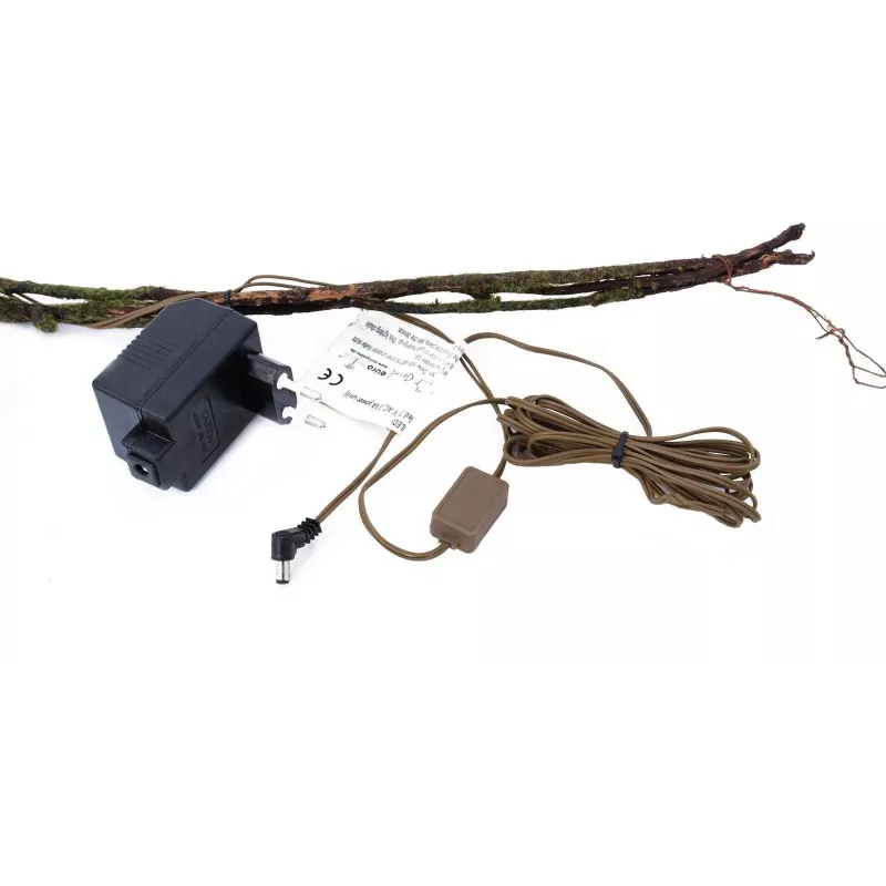 EUROPALMS Peat Myrtle girlianda su LED, balta, 180 cm 83330308