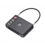 TROIKA TSA kombinacinis lagamino užraktas TRACK & FIND LOCK (LOK26/BK) - juodas