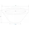 EUROPALMS Leichtsinn Bowl 15, ruda, blizgi 83011825