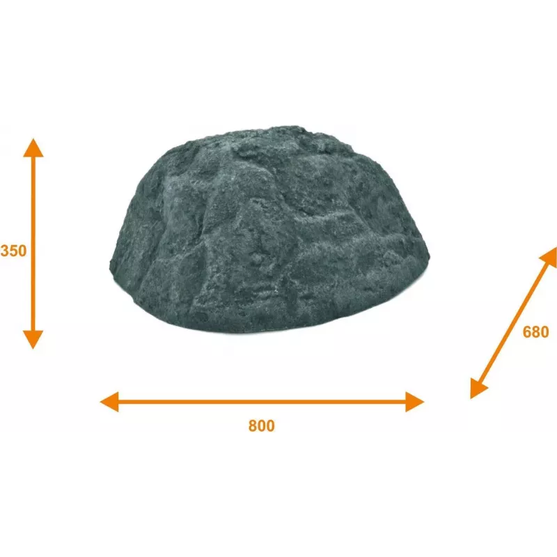 EUROPALMS Dekoratyvinė uola Vulcano, stiklo pluoštas, daugiaspalvė 83313231