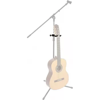 DIMAVERY gitaros laikiklio adapteris mikrofonų stovams, juodas 26348028