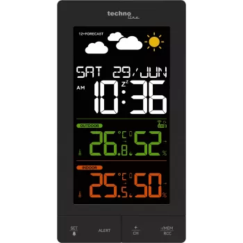 Techno Line WS6458 belaidė meteorologinė stotis su lauko jutikliu