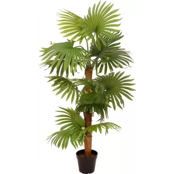 EUROPALMS Fan Palm dirbtinis augalas 130cm 82509302