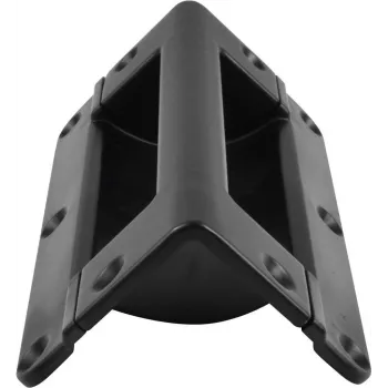 ACCESSORY įleidžiama rankena kraštui, 150x55x55 mm, IR5, juoda 30001110