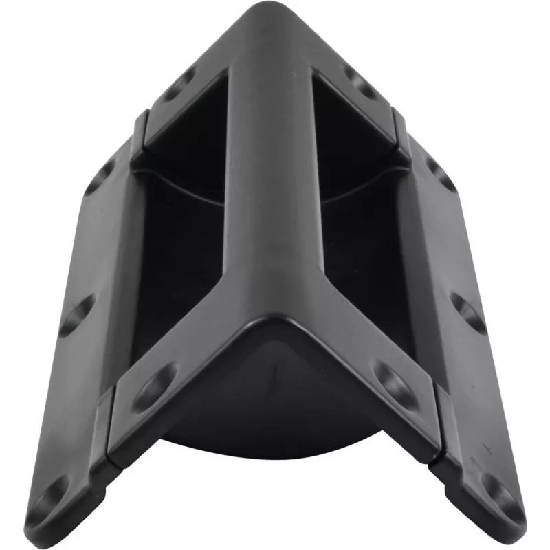 ACCESSORY įleidžiama rankena kraštui, 150x55x55 mm, IR5, juoda 30001110