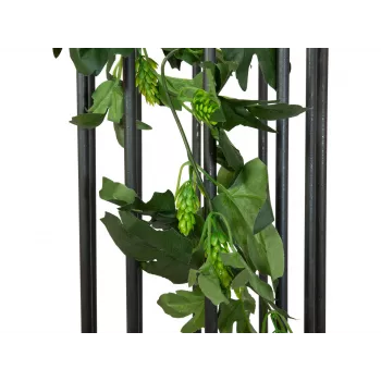 EUROPALMS Dirbtinė apynių girlianda, 170cm, žalia su rudais kankorėžiais 82501869