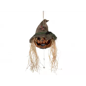EUROPALMS Halloween prakeikto moliūgo galva, 70cm (83316171)