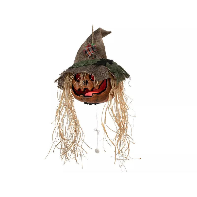 EUROPALMS Halloween prakeikto moliūgo galva, 70cm (83316171)
