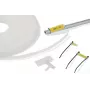 HellermannTyton HCR 12 permatomas PVC žymėjimo nešiklis, 25 m x 13 mm, termo perdavimo spausdinimui