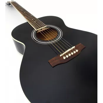 DIMAVERY AW-303 Western akustinė gitara, juoda (26242004)
