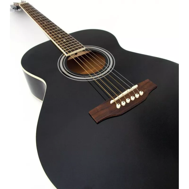 DIMAVERY AW-303 Western akustinė gitara, juoda (26242004)