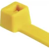 HellermannTyton T80R-N66-YE-C1 standartinis kabelių raištis, 210 x 4,6 mm, geltonas, 100 vnt. 116-08014