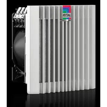 Rittal Blue e+ EMC filtro ventiliatorius 53/64 m³/h 115 V RAL 7035 (3238810)