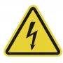 HellermannTyton įspėjamasis ženklas apie elektros įtampą WS1-A-150-YE (597-61200)