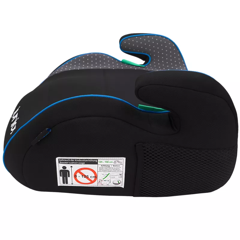Petex Max 301 bekėdė boosterio kėdutė Grey/Black ECE R129 i-Size 125-150 cm