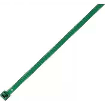 HellermannTyton LR55 atsegama kabelių rišamoji juosta 195 x 4,7 mm žalia, 25 vnt. pakelyje, 115-00005