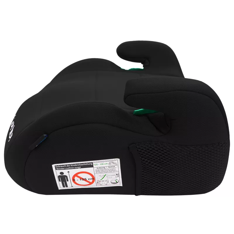 Petex Max R129 autokrėslio paaukštinimas juodas ECE R129 i-Size vaikams 125-150 cm
